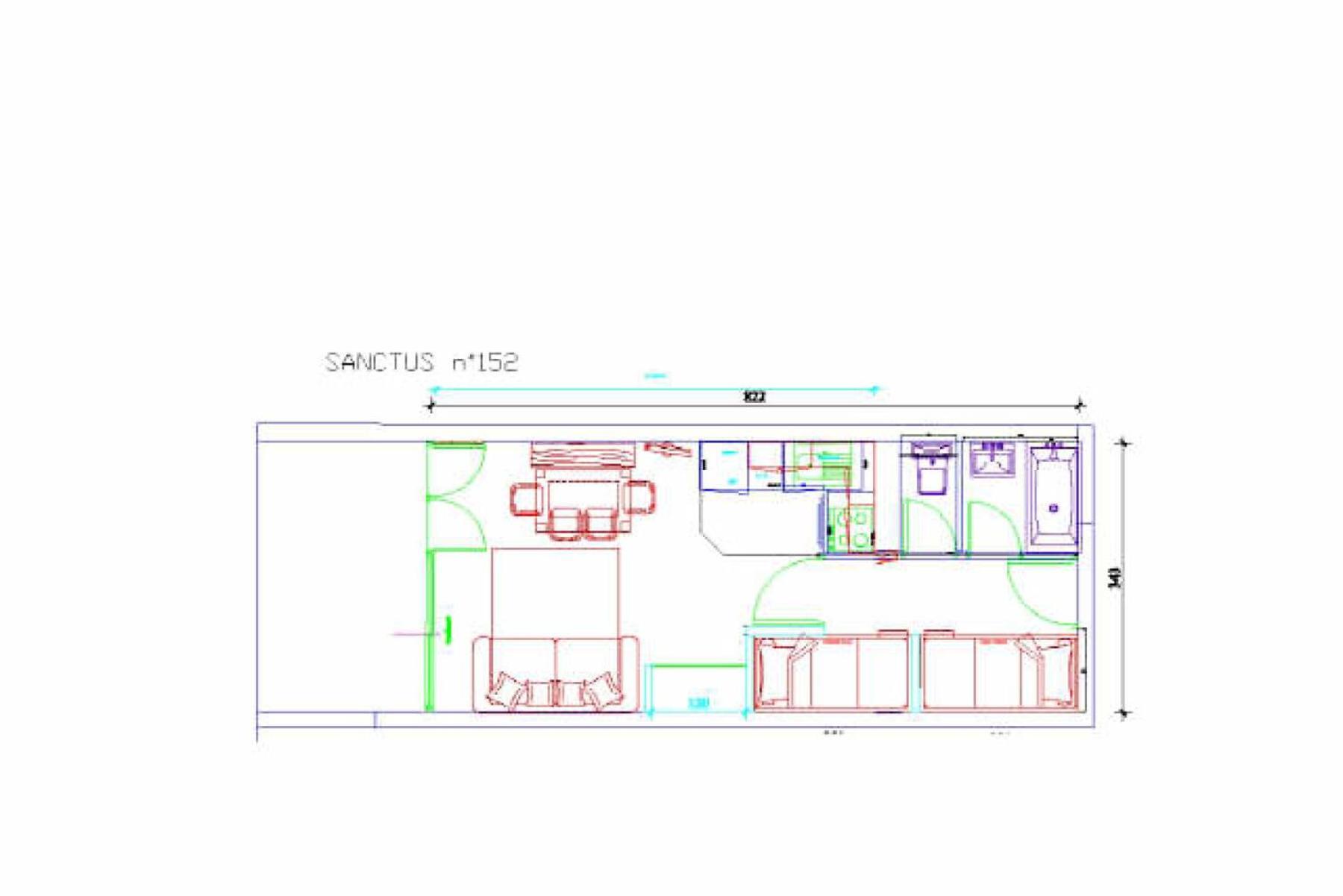 Residence Sanctus - Studio Pour 6 Personnes Mae-9044 구레트 외부 사진